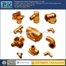 Good quality precision brass casting valve parts